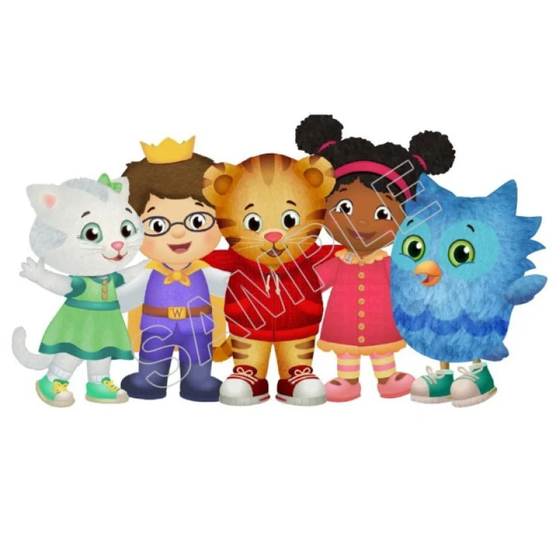 Daniel Tigers Neighborhood  DTF Iron on Transfer - Ready to Press #3