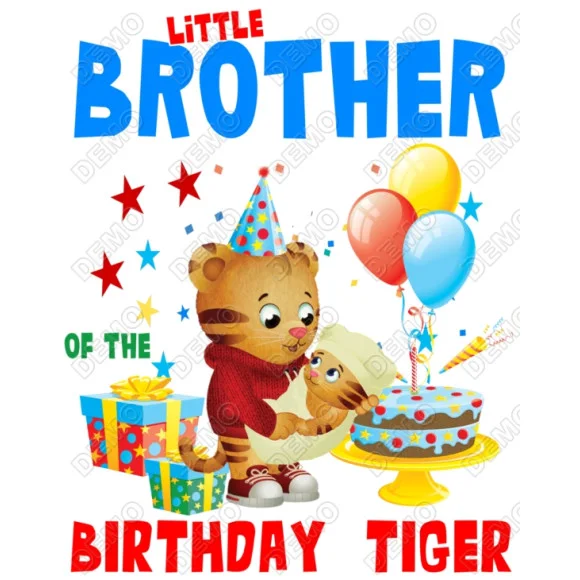 Daniel Tigers Neighborhood Family Member Custom DTF Iron on Transfer #2 Daniel Tigers Neighborhood Family Member Custom DTF Iron on Transfer #2