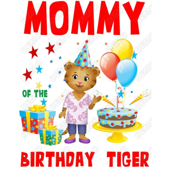 Daniel Tigers Neighborhood Family Member Custom DTF Iron on Transfer Daniel Tigers Neighborhood Family Member Custom DTF Iron on Transfer