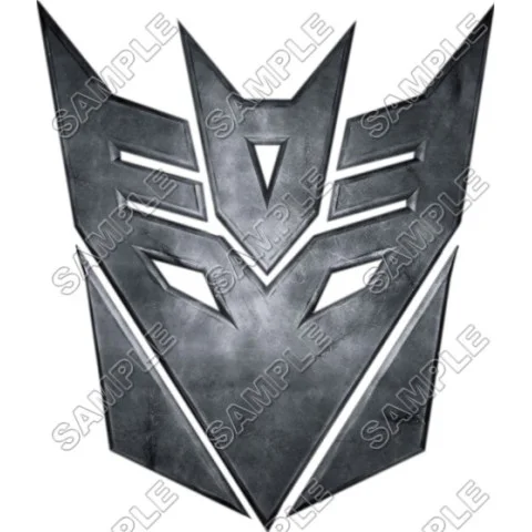 Decepticon Logo Transformers DTF Iron on Transfer - Ready to Press #9 Decepticon Logo Transformers DTF Iron on Transfer - Ready to Press #9