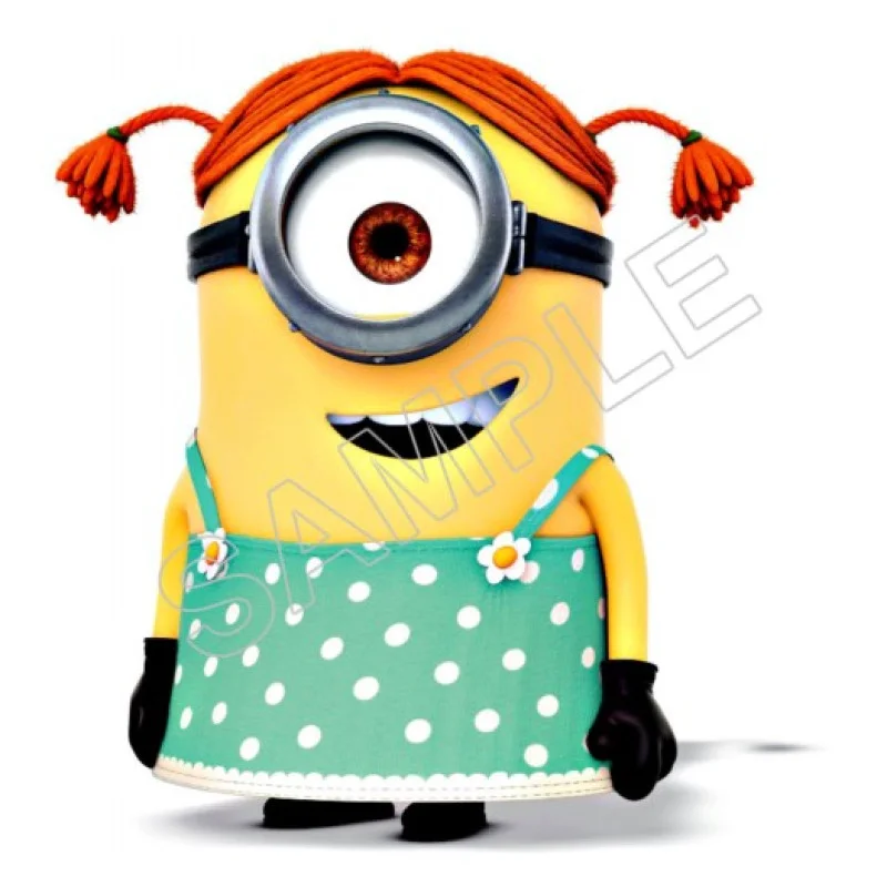 Despicable Me Minion Girl  DTF Iron on Transfer - Ready to Press #96