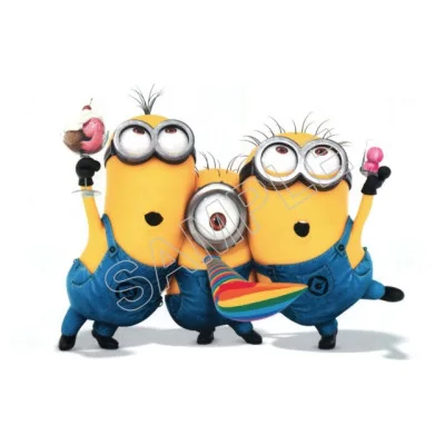 Despicable Me Minions DTF Iron on Transfer - Ready to Press #6 Despicable Me Minions DTF Iron on Transfer - Ready to Press #6