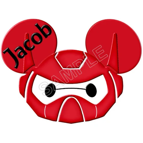 Disney Big Hero Baymax Custom Personalized DTF Iron on Transfer - Ready to Press #1 Disney Big Hero Baymax Custom Personalized DTF Iron on Transfer - Ready to Press #1