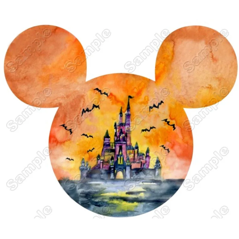 Disney Halloween Magic Kingdom Mickey Ears T shirt Iron on Transfer Disney Halloween Magic Kingdom Mickey Ears T shirt Iron on Transfer