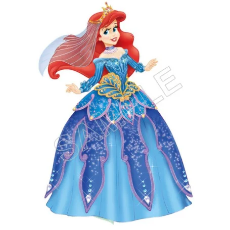 Disney Princess Ariel DTF Iron on Transfer - Ready to Press #2