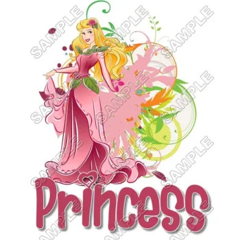 Disney Princess Aurora  DTF Iron on Transfer - Ready to Press #19