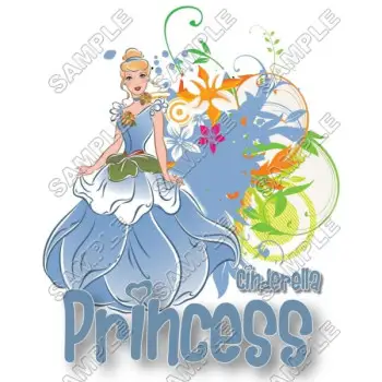 Disney Princess Cinderella DTF Iron on Transfer - Ready to Press #21