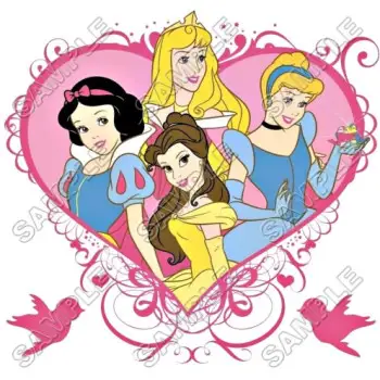 Disney Princess DTF Iron on Transfer - Ready to Press #12