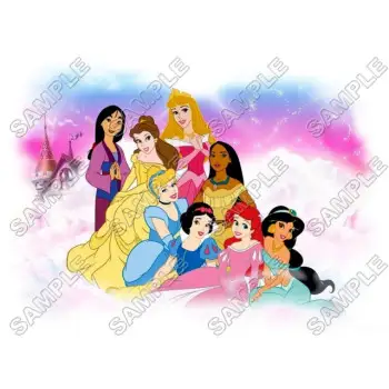 Disney Princess DTF Iron on Transfer - Ready to Press #14
