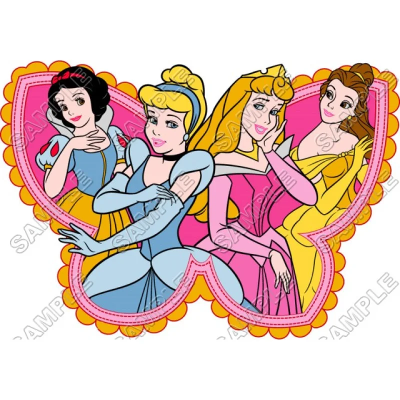 Disney Princess DTF Iron on Transfer - Ready to Press #25 Disney Princess DTF Iron on Transfer - Ready to Press #25