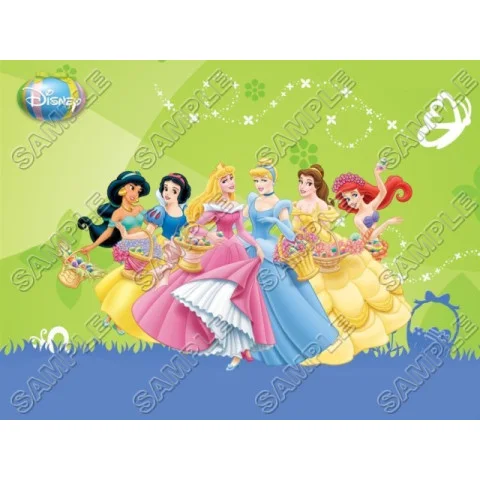 Disney Princess Easter DTF Iron on Transfer - Ready to Press #30