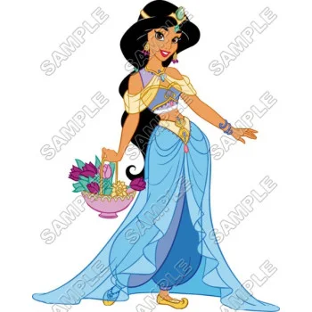 Disney Princess Jasmine DTF Iron on Transfer - Ready to Press #20