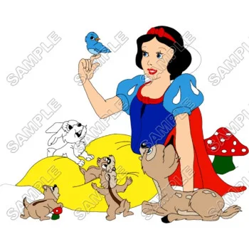Disney Princess Snow White  DTF Iron on Transfer - Ready to Press #3