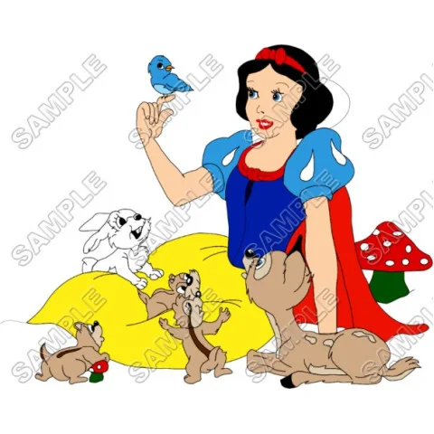 Disney Princess Snow White  DTF Iron on Transfer - Ready to Press #3