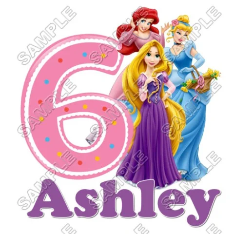 Disney Princess Tangled Birthday Personalized Custom DTF Iron on Transfer - Ready to Press #28 Disney Princess Tangled Birthday Personalized Custom DTF Iron on Transfer - Ready to Press #28