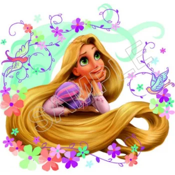 Disney Princess Tangled Rapunzel  DTF Iron on Transfer - Ready to Press #3
