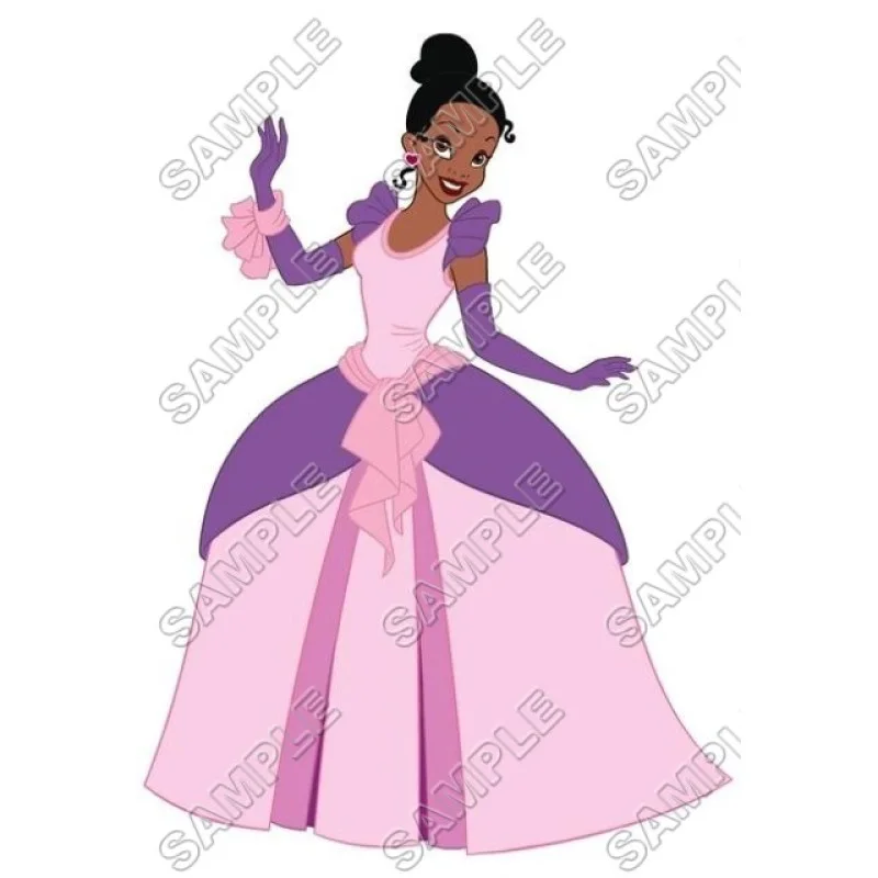 Disney Princess Tiana DTF Iron on Transfer - Ready to Press #10 Disney Princess Tiana DTF Iron on Transfer - Ready to Press #10