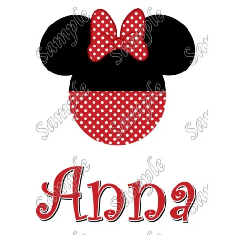 Disney Vacation Minnie Mouse Personalized Custom DTF Iron on Transfer - Ready to Press #26 Disney Vacation Minnie Mouse Personalized Custom DTF Iron on Transfer - Ready to Press #26