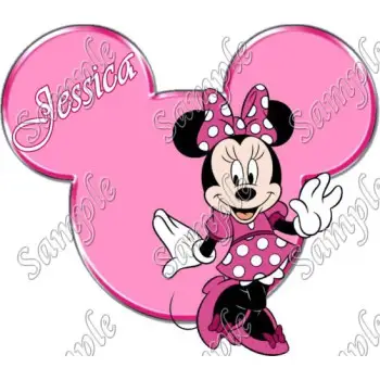 Disney World Vacation Minnie  Mouse  Custom  Personalized  DTF Iron on Transfer - Ready to Press #31