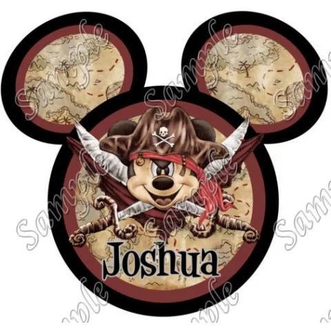 Disney World Vacation Pirate Custom Personalized DTF Iron on Transfer - Ready to Press #42 Disney World Vacation Pirate Custom Personalized DTF Iron on Transfer - Ready to Press #42