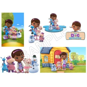 Doc McStuffins  DTF Iron on Transfer  - Ready to Press  #1