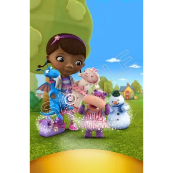 Doc McStuffins DTF Iron on Transfer - Ready to Press #4