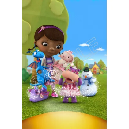 Doc McStuffins DTF Iron on Transfer - Ready to Press #4