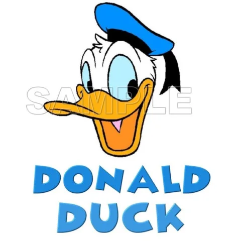 Donald Duck DTF Iron on Transfer - Ready to Press #3 Donald Duck DTF Iron on Transfer - Ready to Press #3