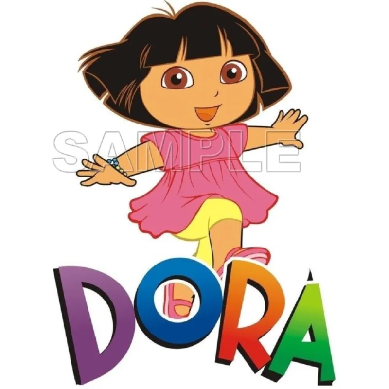 Dora DTF Iron on Transfer - Ready to Press #1 Dora DTF Iron on Transfer - Ready to Press #1