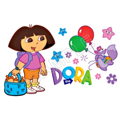 Dora DTF Iron on Transfer - Ready to Press #102 Dora DTF Iron on Transfer - Ready to Press #102