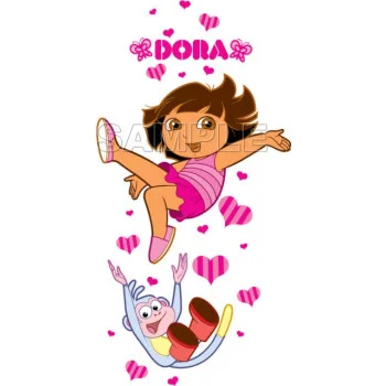 Dora  and Boots DTF Iron on Transfer - Ready to Press #9