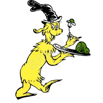 Dr. Seuss Sam I Am  DTF Iron on Transfer  - Ready to Press  #17