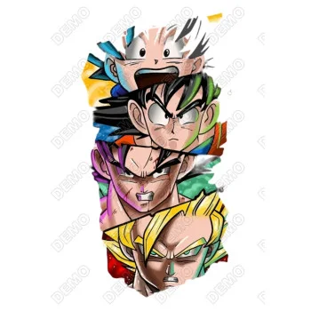 Dragon Ball DTF Heat  Iron on Transfer #3
