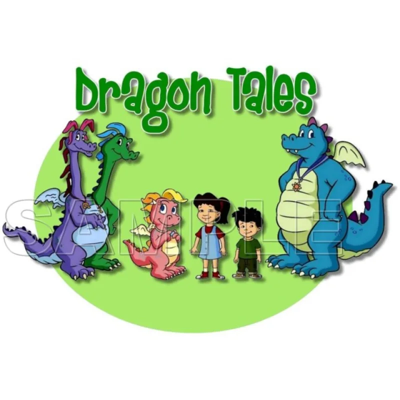 Dragon Tales DTF Iron on Transfer - Ready to Press #1 Dragon Tales DTF Iron on Transfer - Ready to Press #1