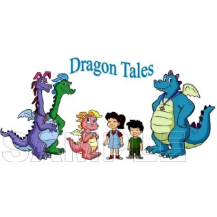 Dragon Tales DTF Iron on Transfer - Ready to Press #2