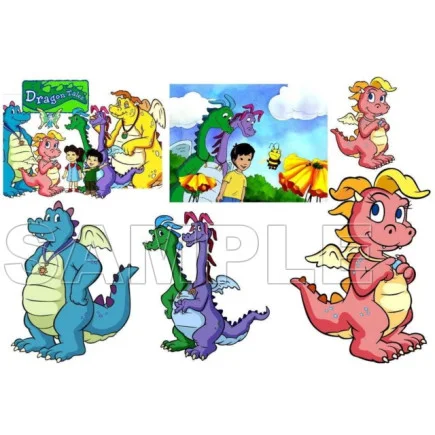 Dragon Tales DTF Iron on Transfer - Ready to Press #3 Dragon Tales DTF Iron on Transfer - Ready to Press #3