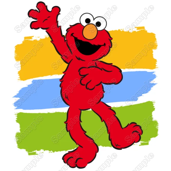 Elmo Sesame Street DTF Iron on Transfer - Ready to Press #1 Elmo Sesame Street DTF Iron on Transfer - Ready to Press #1