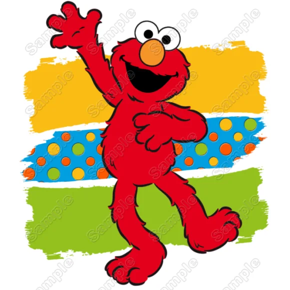 Elmo Sesame Street DTF Iron on Transfer - Ready to Press Elmo Sesame Street DTF Iron on Transfer - Ready to Press