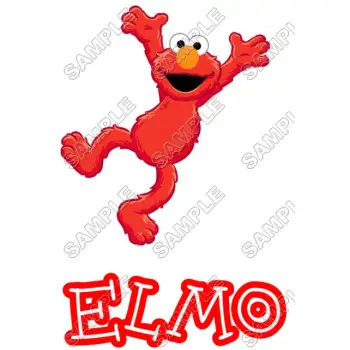 Elmo  Sesame street  DTF Iron on Transfer - Ready to Press #19