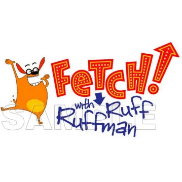 FETCH! and Ruff Ruffman DTF Iron on Transfer - Ready to Press #1