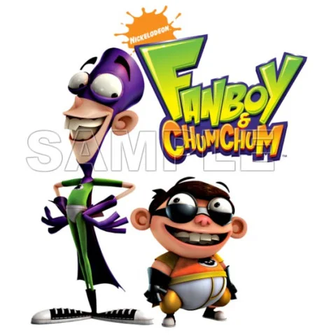 Fanboy & Chum Chum DTF Iron on Transfer - Ready to Press #1 Fanboy & Chum Chum DTF Iron on Transfer - Ready to Press #1