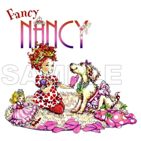 Fancy Nancy DTF Iron on Transfer - Ready to Press #4 Fancy Nancy DTF Iron on Transfer - Ready to Press #4