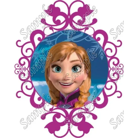 Frozen Anna DTF Iron on Transfer - Ready to Press #48 Frozen Anna DTF Iron on Transfer - Ready to Press #48