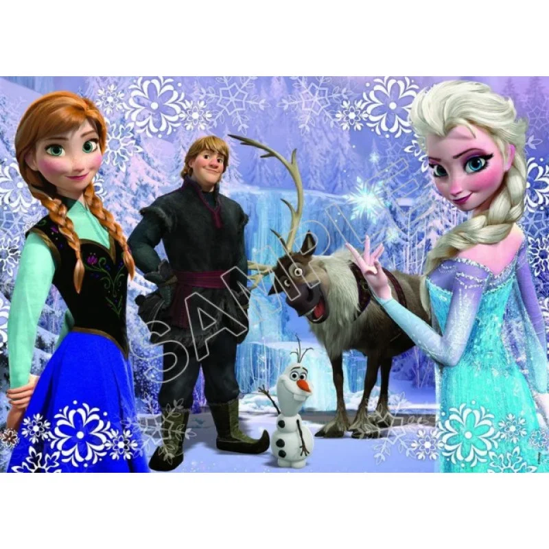 Frozen Elsa Anna Olaf DTF Iron on Transfer - Ready to Press #78 Frozen Elsa Anna Olaf DTF Iron on Transfer - Ready to Press #78