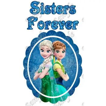 Frozen Fever Birthday  Custom Personalized  DTF Iron on Transfer - Ready to Press #3
