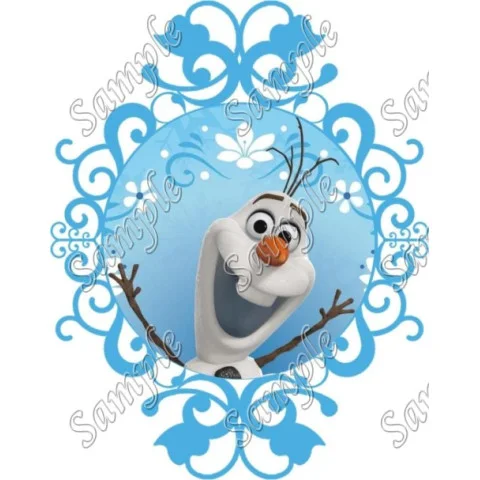 Frozen Olaf DTF Iron on Transfer - Ready to Press #47