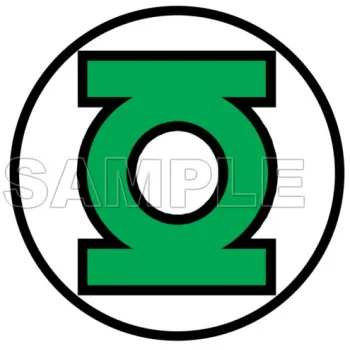 GREEN LANTERN LOGO DTF Iron on Transfer  - Ready to Press  #1