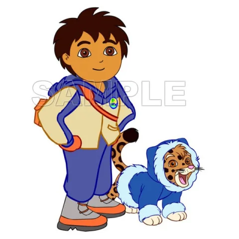 Go Diego Go DTF Iron on Transfer - Ready to Press #2 Go Diego Go DTF Iron on Transfer - Ready to Press #2