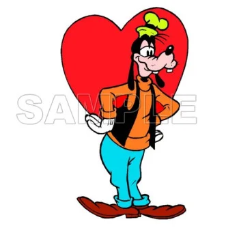 Goofy Valentines  DTF Iron on Transfer - Ready to Press #11