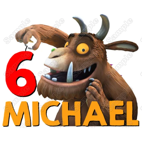 Gruffalo Birthday Custom DTF Iron on Transfer - Ready to Press Gruffalo Birthday Custom DTF Iron on Transfer - Ready to Press